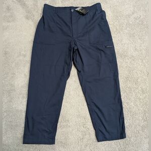 NWT Nike Golf Pants Dri-Fit Standard Fit Blue Pants Mens Sz XXL Side Pocket Draw